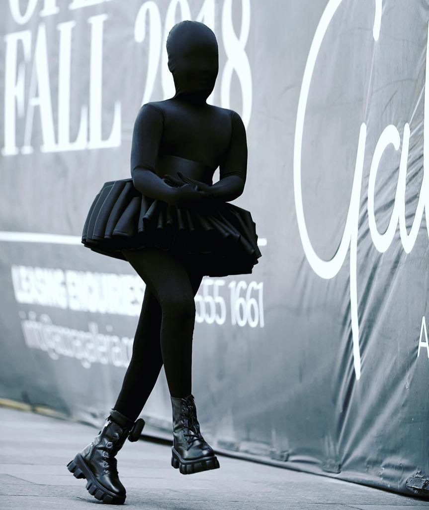 Daughters of Nana Akua Addo shows up in Ninja style for Glitz Fashion Week (PHOTOS)
