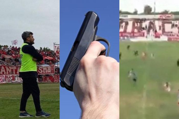 Coach shot, players run for their lives as chaos disrupts football game in Argentina
