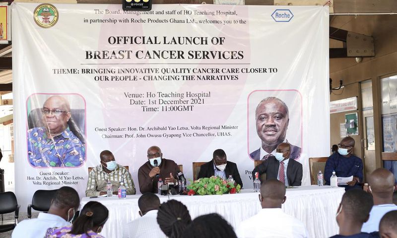 Roche and Ghana Ministry of Health partner to open new cancer centre at Ho Teaching Hospital