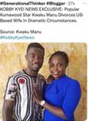 Kwaku Manu and wife allegedly split according to Kobby Kyei