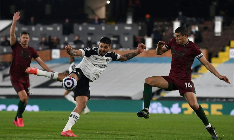 Hat-trick hero: Fulham striker Aleksandar Mitrovic (C)