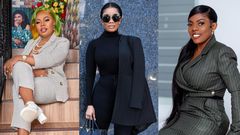 Afia Schwarzenegger, Serwaa Amihere and Nana Aba Anamoah