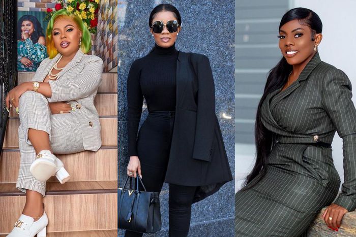 Afia Schwarzenegger, Serwaa Amihere and Nana Aba Anamoah