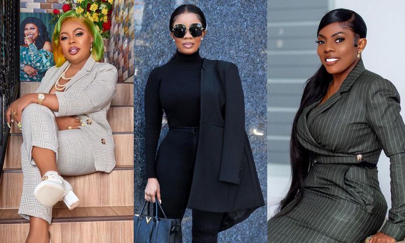 Afia Schwarzenegger, Serwaa Amihere and Nana Aba Anamoah