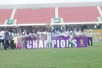 Hasaacas Ladies celebrating their Women’s FA Cup (PC: Sika Fotos)