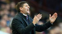 Aston Villa manager Steven Gerrard