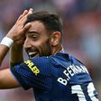 Manchester United midfielder Bruno Fernandes