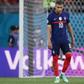Coming home: Mbappe's miserable tournament ended with a penalty miss