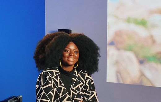 Ghanaian film director Kuukua Eshun gets her film “Unveiling” premiered in a German Museum