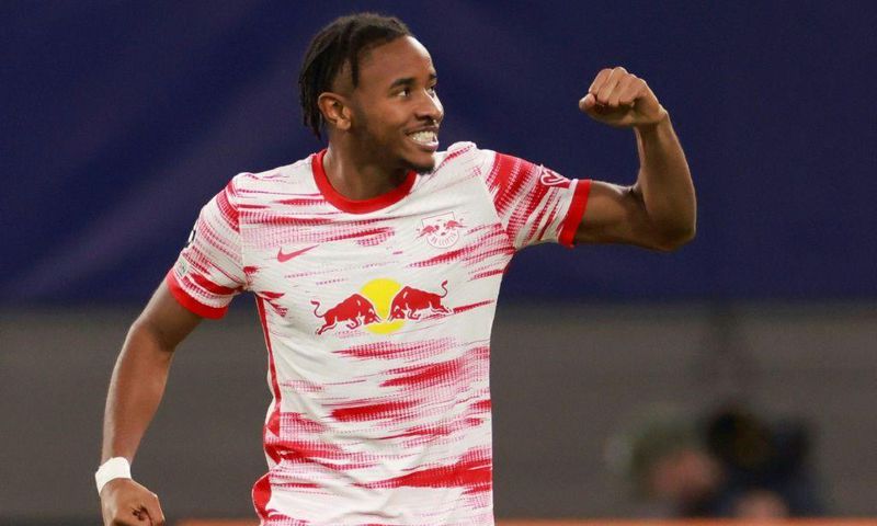 Leipzig midfielder Christopher Nkunku has scored four goals in two Champions League defeats