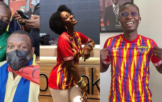 Accra Hearts of Oak supporters  (PHOTOS)