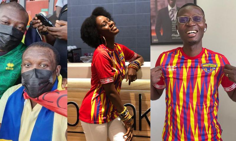Accra Hearts of Oak supporters  (PHOTOS)