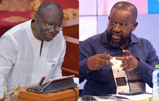 Ken Ofori-Atta and Kwame Jantuah
