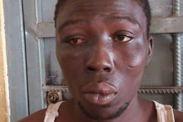Robbery suspect at Oyibi