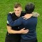 Toni Kroos hugs head coach Joachim Loew after Germany's 2-2 draw with Hungary put them in the last 16 of Euro 2020