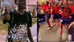 Video: Black Sherif goes global as players of Ligue 1 club jam to his ‘second sermon’