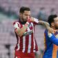 Saul Niguez (left) has joined Chelsea on loan from Atletico Madrid