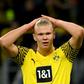 Dortmund striker Erling Braut Haaland has not played since their Champions League defeat at Ajax on October 19