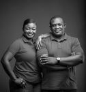 Sam George and wife, vera
