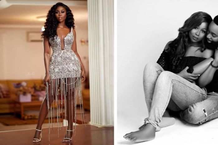 Sika Osei and her boyfriend