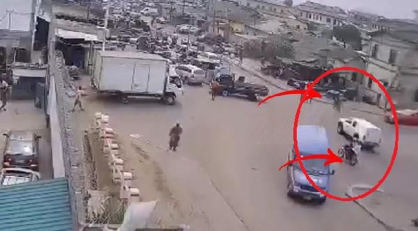 Bullion van attack CCTV