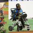 Wakaso and the story behind the trending photo of physically challenged sports commentator