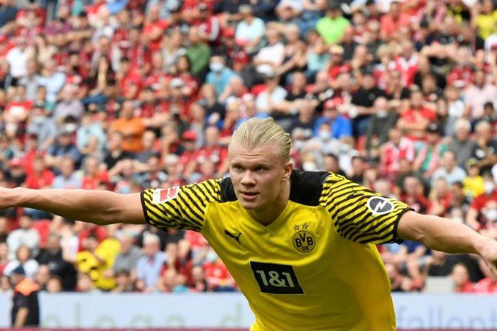 Erling Braut Haaland has already scored 13 goals this season in nine games for Norway and Dortmund