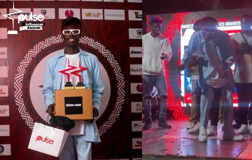 Comedian Made In Ghana grabs two awards at Pulse Influencer Awards