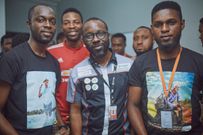 Oviosu with some Paga staff