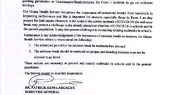 GHS statement to GES