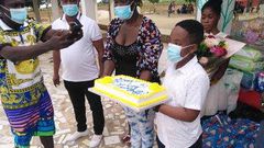 Oswald donates his ‘Our Day’ gifts to orphanage home