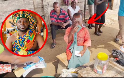 Tears flow as Osebo gifts disabled shoemaker GHC4,000 plus motorbike