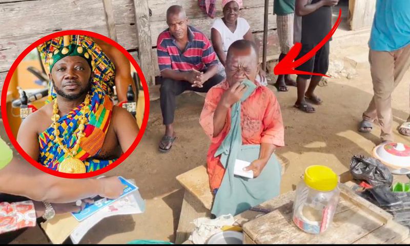 Tears flow as Osebo gifts disabled shoemaker GHC4,000 plus motorbike