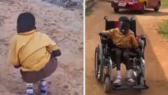 Life-changing relief for 13-year-old primary six pupil who crawled 4 hours to school (video)