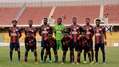 Legon Cities line up group picture