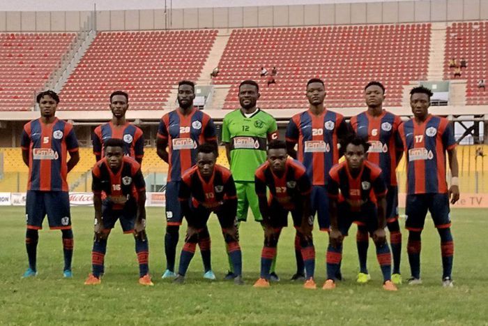 Legon Cities line up group picture