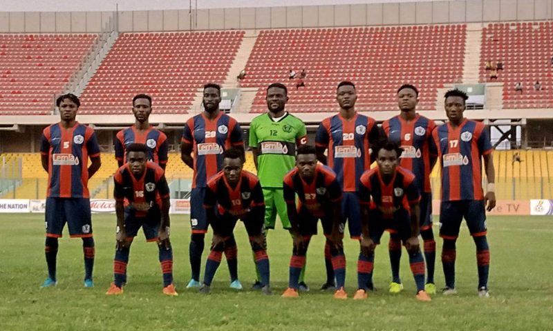 Legon Cities line up group picture