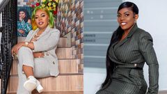 Afia Schwarzenegger and Nana Aba Anamoah