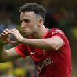 Diogo Jota scored Liverpool's first goal of the season in victory at Norwich
