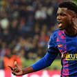 Ansu Fati opened his account in this term's Champions League in Ukraine
