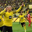 Erling Haaland scored on his return from injury as Borussia Dortmund beat Mainz on Saturday