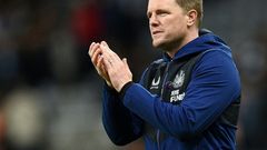Newcastle manager Eddie Howe