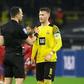 Jude Bellingham (L) could face sanctions from the German FA after criticising the referee following Saturday's 3-2 loss to Bayern Munich