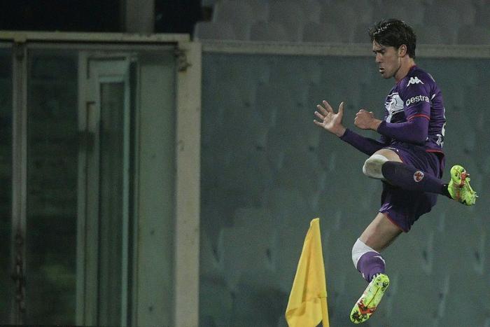 Vlahovic's 33 goals in Serie A this year have established him as one of Europe's hottest prospects