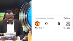 Akrobeto's reaction to Manchester United’s 5-0 defeat featured on popular British troll network