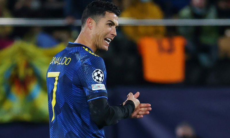 Cristiano Ronaldo scored the opening goal in Manchester United's win over Villarreal on Tuesday