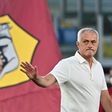 Calm: Roma coach Jose Mourinho