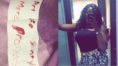 “I’m so sorry, more progress” – Robbers leave apology note after stealing everything in woman’s house