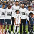Messi and PSG's other summer signings were presented to the crowd before kick-off
