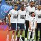 Messi and PSG's other summer signings were presented to the crowd before kick-off